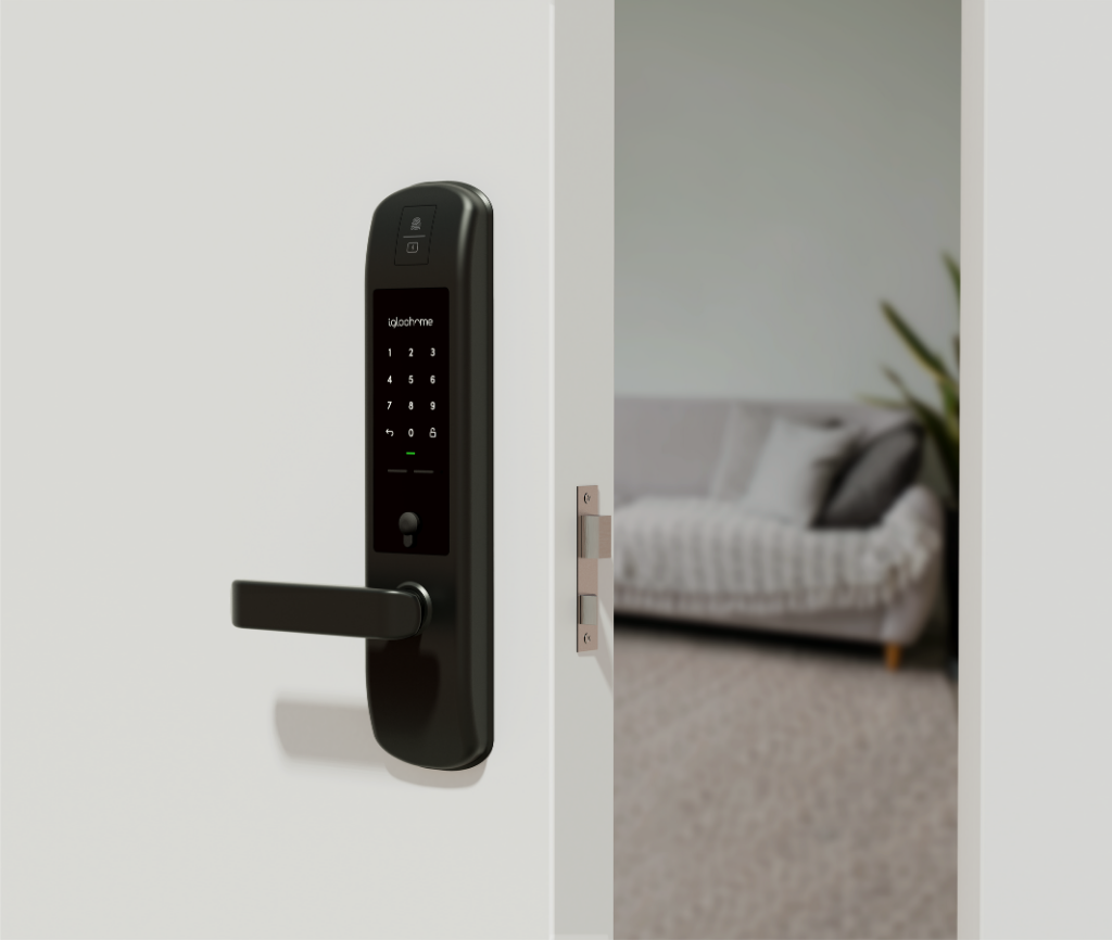 serrures connectées igloohome à codes code pin empreinte digitale sécurisé porte mortise deadbolt