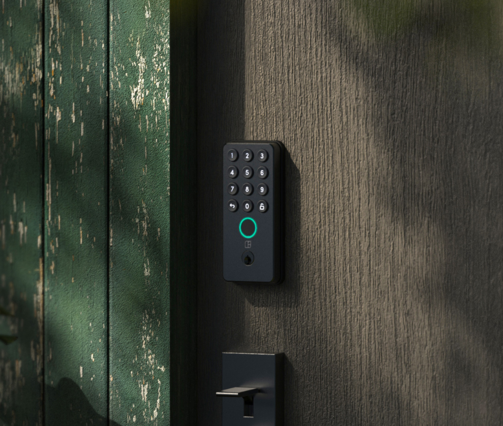 serrures connectées igloohome à codes code pin empreinte digitale sécurisé porte mortise deadbolt