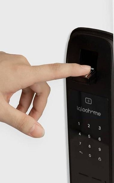 Serrure connectée igloohome Mortise 2+ avec lecteur d empreinte