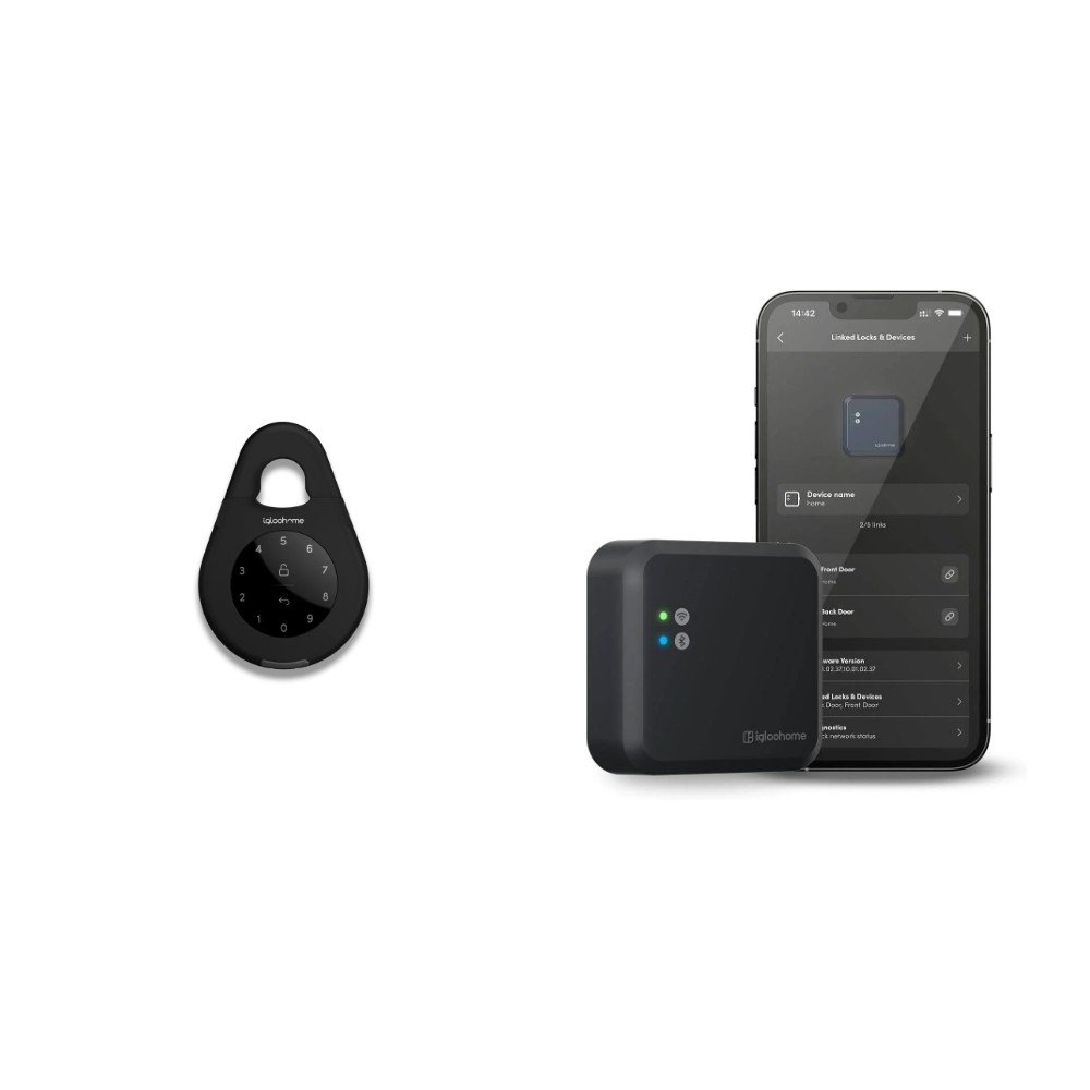 Pack Location Saisonnière : igloohome Smart Keybox 3, igloohome Bridge Wi-Fi